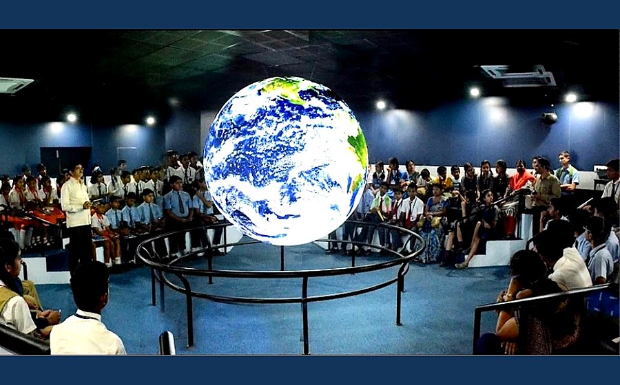 Science on Sphere installation for museum learning